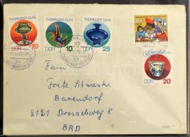 NDK, NSZK köznapi és alkalmi küldemény tétel újszerű állapotú FDC berakóban