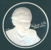 2009. 5000Ft Ag "Radnóti Miklós" T:PP Eredeti tokban és tanúsítvánnyal!