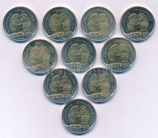 2022. 100Ft "Pénzmúzeum" (10x) T:AU Adamo FOEM21