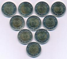 2022. 100Ft "Pénzmúzeum" (10x) T:AU
Adamo FOEM21