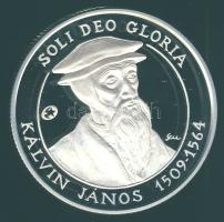 2009. 5000Ft "Kálvin János" Ag T:PP eredeti tokban és tanúsítvánnyal!