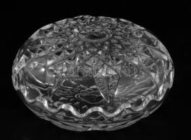 2 db üveg bonbonniere. hibátlanok d. 9 cm