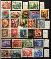 Külföldi tétel, benne sok lengyel, szovjet, Svájc, jugoszláv, német inflációs összefüggések, bündlik...