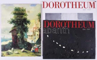 1999-2005 Dorotheum aukciós katalógusok: Alte Meister: Juni 1999, Juni 2002, Oktober 2005 és Ölgemäl...