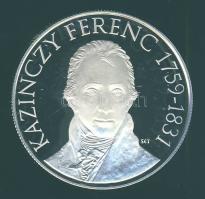 2009. 3000Ft "Kazinczy Ferenc" Ag T:PP eredeti tokban és tanúsítvánnyal! csak 5000db!
