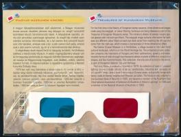 2013 Magyar Múzeumok kincse (II.) 3D bélyegszett, 3D szemüveggel