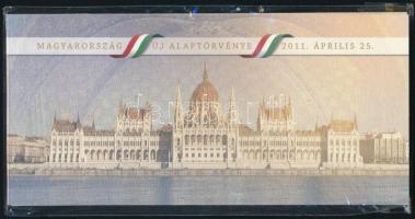 2011 Magyarország új alaptörvénye blokk kristályos változat eredeti csomagolásban (11.000)