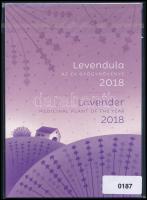 2018 Az év gyógynövénye: Valódi levendula bélyegszett bontatlan csomagolásban, tanúsítvánnyal, 0187-es sorszámmal (52.000)