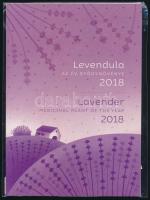 2018 Az év gyógynövénye: Valódi levendula bélyegszett bontatlan csomagolásban, tanúsítvánnyal, 0228-es sorszámmal (52.000)