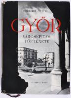 Borbíró Virgil - Valló István: Győr városépítéstörténete. Bp., 1956, Akadémiai, 324 p.+5 (kihajtható táblák) t. Gazdag képanyaggal illusztrált. Megjelent 2800 példányban. Kiadói egészvászon-kötés, szakadt kiadói papír védőborítóban, de ezt leszámítva jó állapotban.