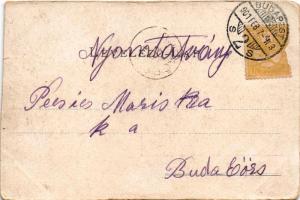 1901 Törökbálint, látkép. Divald Károly 183. sz. (vágott / cut)