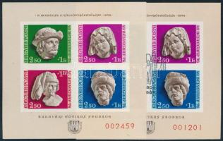 1976 Bélyegnap 2 db ajándék blokk (50.000)