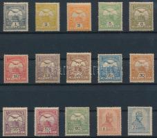 1906 Turul sor (185.000) (1K hajtott sarok / folded corner, 2K halvány folt felül / spot on above)