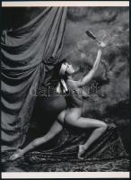 cca 1985 Saudek, Jan (1935-) cseh fotóművész felvétele, 1 db modern nagyítás, jelzés nélkül, 21x15 cm