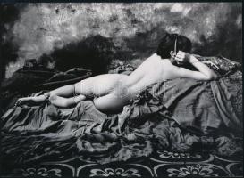 cca 1984 Saudek, Jan cseh fotóművész felvétele, 1 db modern nagyítás, jelzés nélkül, 15x21 cm