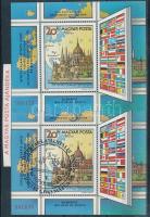 1983 Interparlamentáris Unió I. 2 db ajándék blokk (50.000)