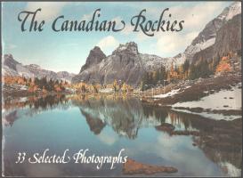 The Canadian Rockies. 33 selected photographs. Banff, Byron Harmon Photos, 31+1 p. Angol nyelven. Gazdag képanyaggal illusztrált. Kiadói haránt alakú papírkötés, a borítón gyűrődésekkel.