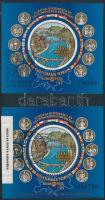1985 Európai biztonsági és Együttműködési Értekezlet IX. ajándék blokk + vágott blokk (41.000)