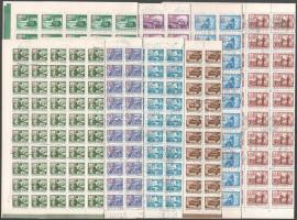 1973 Képes portó (I.) hajtott teljes ívsor duplán (20.000)