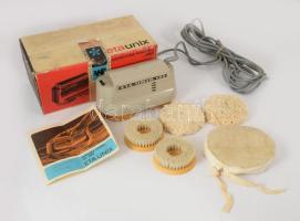 1968 Eta Unix vintage parketta polírozó, eredeti dobozában.