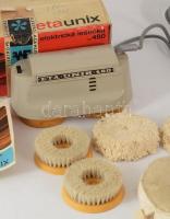 1968 Eta Unix vintage parketta polírozó, eredeti dobozában