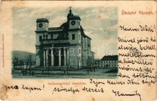 1900 Vác, Székesegyházi templom. Beck Iván kiadása (fl)