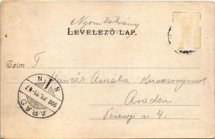 1900 Vác, Székesegyház. Divald Károly 161. sz. (kis szakadás / small tear)