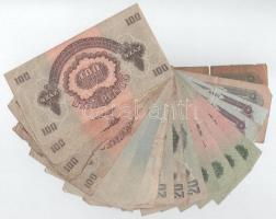 1944. "A Vöröshadsereg Parancsnoksága" 1P + 5P + 10P + 20P + 50P + 100P (18db) T:F-VG,G