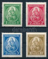 1932 Nagy Madonna sor (120.000) (5P halvány saroktörés / corner fold, 10P apró gumihiba / small gum disturbance)