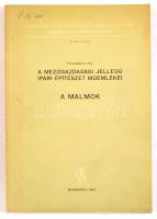 Pongrácz Pál: A mezőgazdasági jellegű ipari építészet műemlékei: A malmok. Építőipari és Közlekedési...