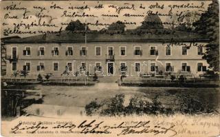 1905 Szliács, Sliac; Újpest szálloda. Lechnitzky O. fénynyomdája kiadása 188. sz. / hotel (r)