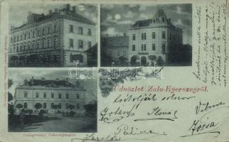 1899 Zalaegerszeg Takarékpénztár és Heincz János üzlete (EB)