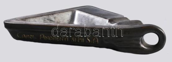 Andrényi Károly és Fiai Arad Vasnagykereskedése Zsolnay eozin mázas hamuzó, jelzett kis kopással, 17...