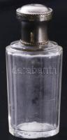 Antik parfümös üveg, m: 10 cm