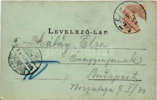 1900 Nagyszeben, Hermannstadt, Sibiu; Hermannsplatz. G.A Seraphin / tér este holdfényben / square at...