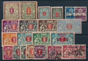 Németország - Danzig 21 db bélyeg stecklapon
