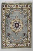 Kézzel szőtt török pamut szőnyeg, 0,6x0,46cm, certifikáttal, hibátlan