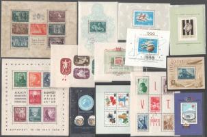 1938-1966 13 db II. osztályú blokk (~82.000)