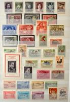 1950-2011 Szépen rendezett magyar postatiszta gyűjtemény sorokkal, blokkokkal, kisívekkel, 4 db Leuc...