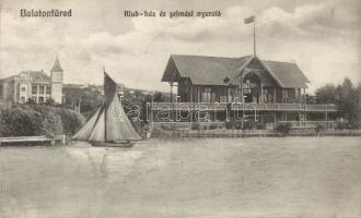 Balatonfüred Klubház és Prímási nyaraló