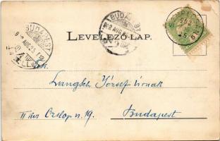 1902 Sztrecsnó, Sztrecsény, Strecno (Trencsén); Povazie, Hrad Strecno / Sztrecsnó vára a Vágvölgyben...