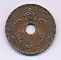 Brit Kelet-Afrika 1937. 10c bronz "VI. György" T:XF
British East Africa 1937. 10 Cents br...