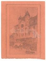 1920 k. Miskolc "Weidlich Pál cég Miskolczon" 20f értékű bón "WP" perforációval,...