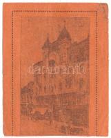 1920 k. Miskolc "Weidlich Pál cég Miskolczon" 20f értékű bón "100" felülbélyegzé...