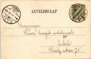 1902 Nagyvárad, Oradea; Széchenyi tér / square (EK)