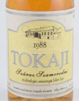 1988 Tokaji szamorodni száraz fehérbor bontatlan palack, 0,5l, Hegyalja Kincse, Tállya
