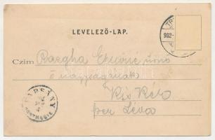 1902 Trencsén, Trencín; templom, vár. Szold Henrik kiadása / Trenciansky hrad / church, castle (ázot...