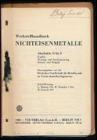 Werkstoffhandbuch Nichteisenmetalle. Herausgegeben von der Deutschen Gesellschaft für Metallkunde im...