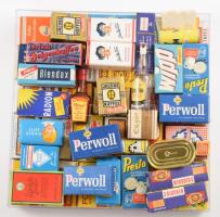 Doboznyi retro termékminta, osztrák és német, bontatlan.