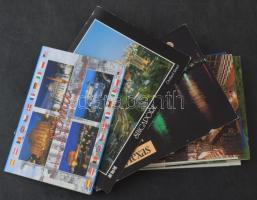 58 db MODERN külföldi város képeslap, közte néhány üdvözlőlap és motívum / 58 modern foreign town postcards, with some greeting and motive cards
